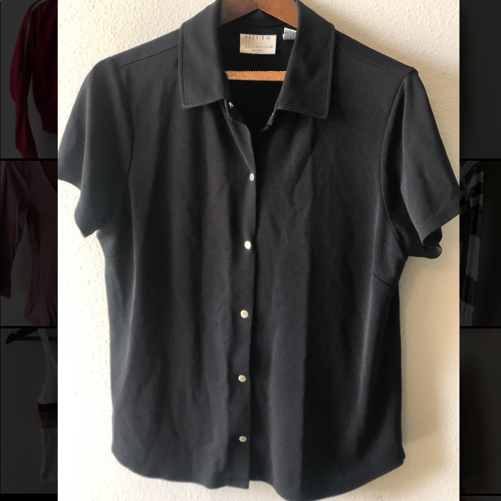 Black tunic shirt